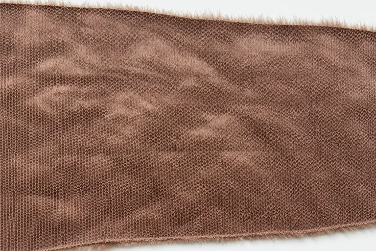 2-Tone Tip-Dyed Faux Fur Fabric - knitted backing