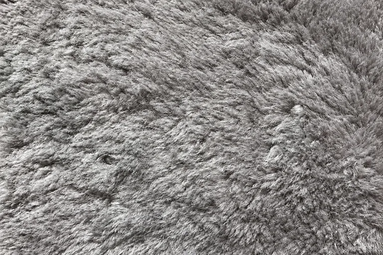 Sheared Curly Lamb Faux Fur Fabric - pile surface