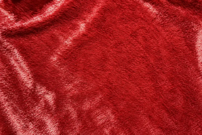 Horsehair Faux Fur Fabric - pile surface