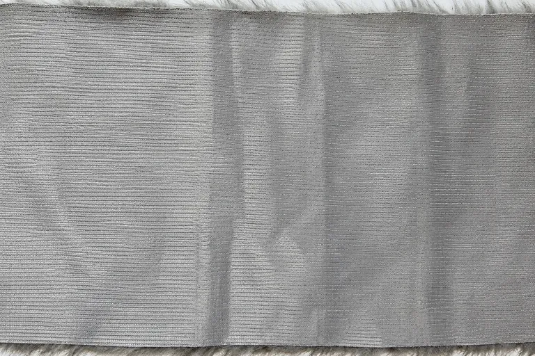 2-Tone Tip-Dyed Paper-Like Mink Faux Fur Fabric - knitted backing