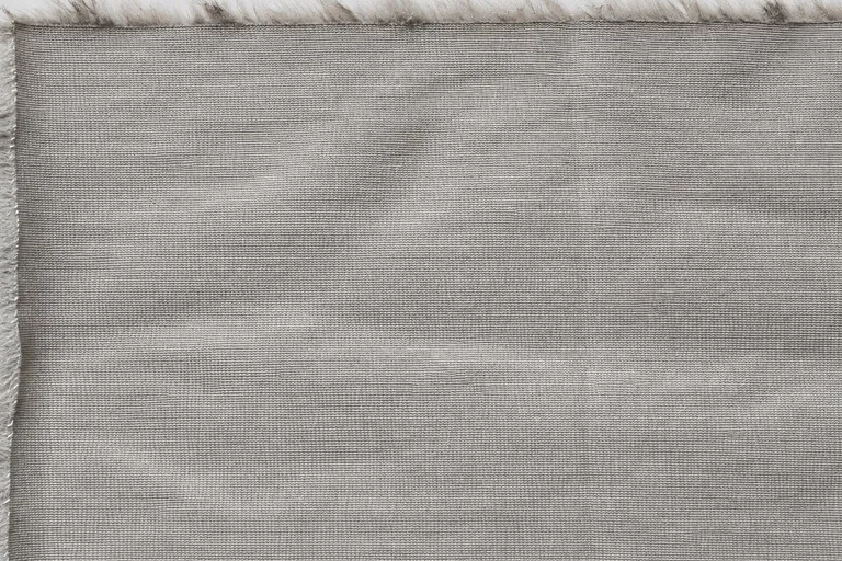 3-Tone Printed Spotted Pelted (Chinchilla) Faux Fur Fabric - knitted backing