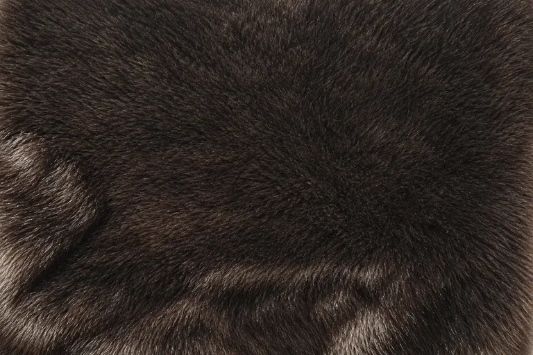 Tip-Dyed Raccoon Faux Fur Fabric - pile surface