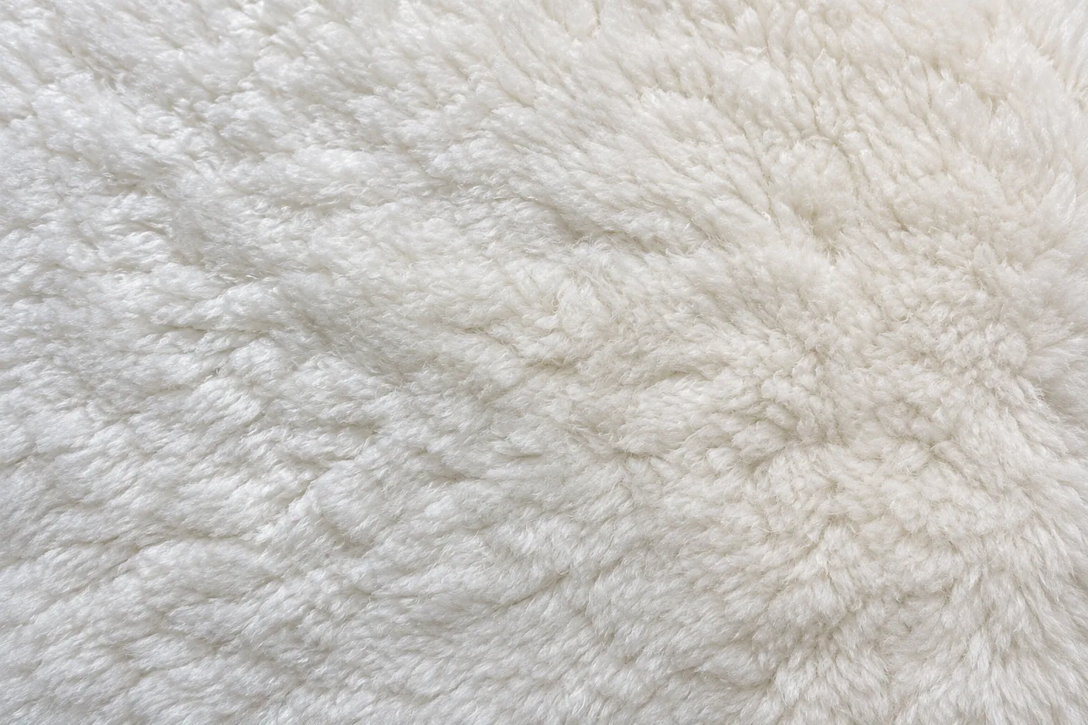 Sheared Curly Lamb Faux Fur Fabric - pile surface