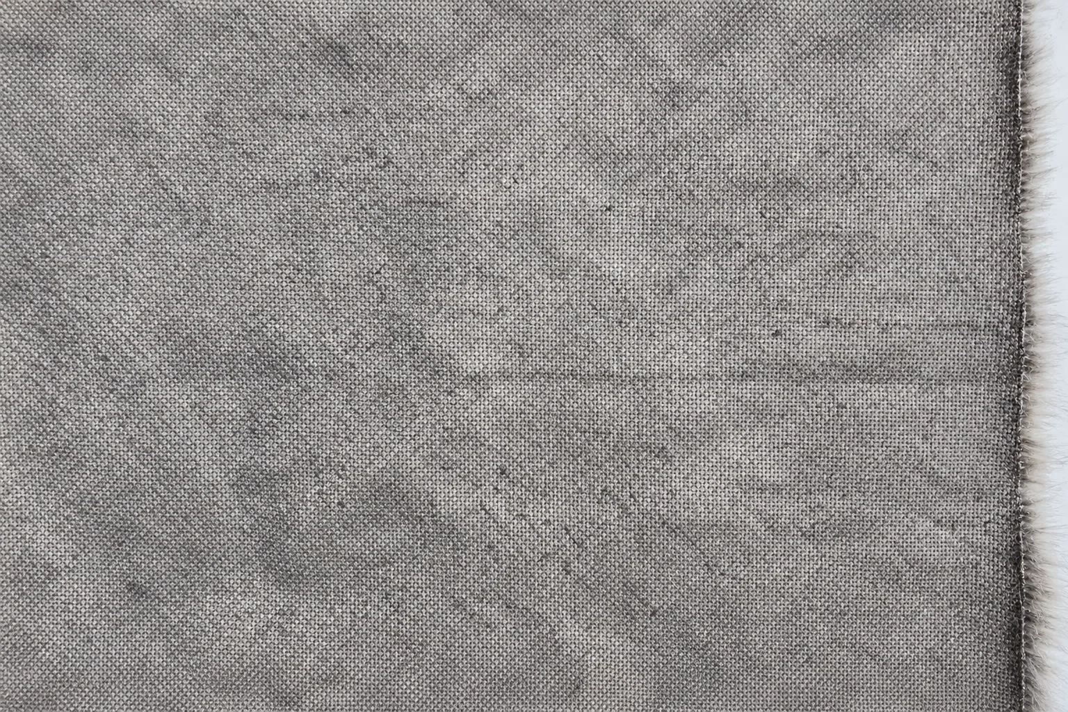 Tip-Dyed Raccoon Faux Fur Fabric - knitted backing