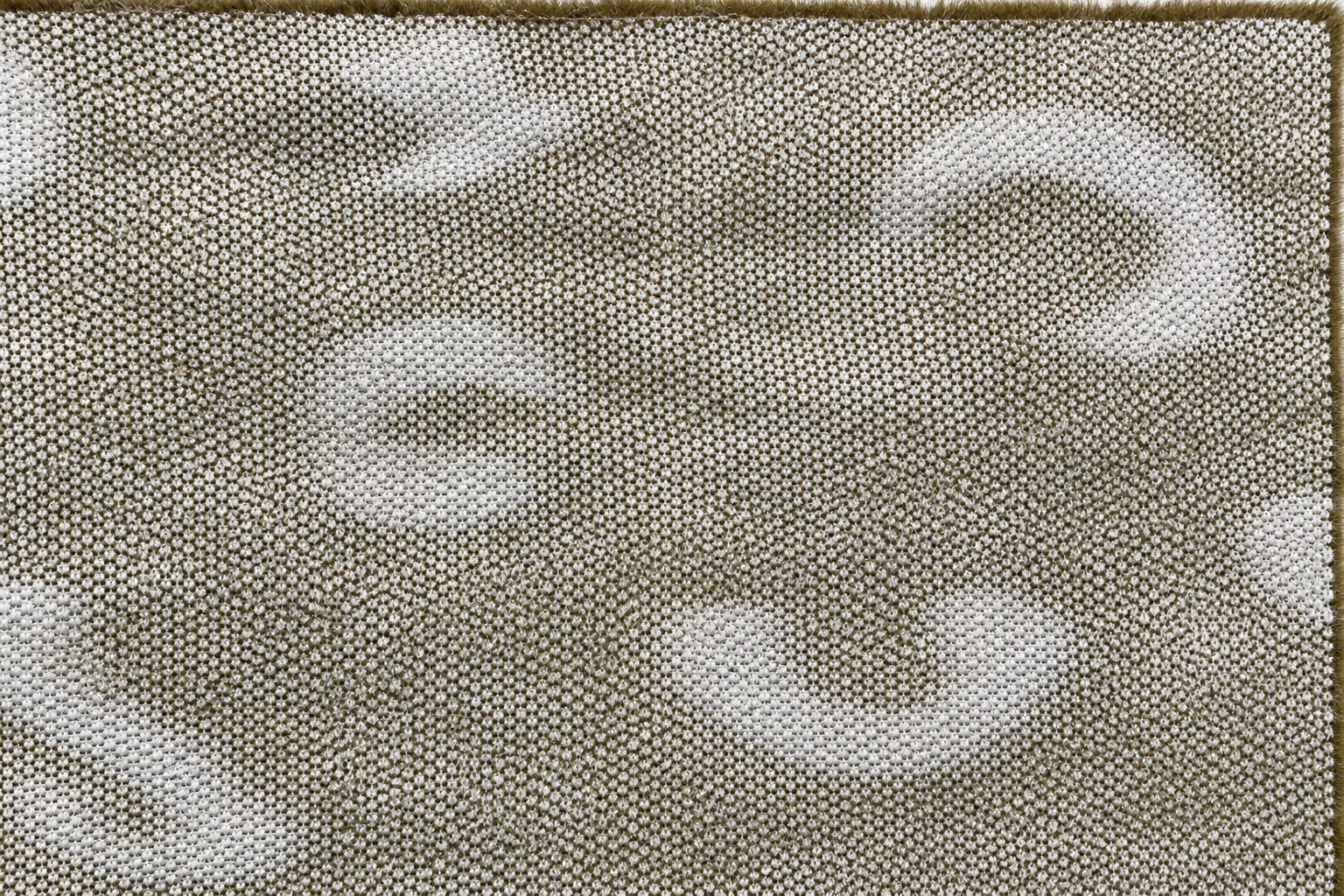 3-Tone Jacquard Tip-Dyed Mini Fox-Mink Faux Fur Fabric - knitted backing