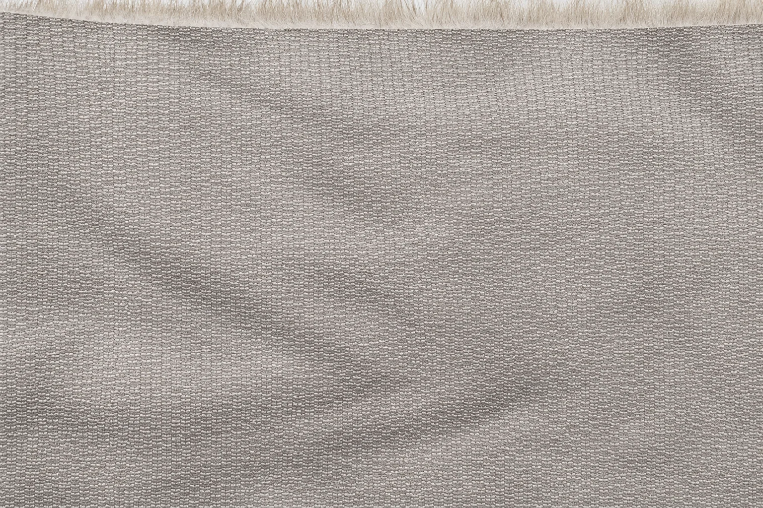 Tip-Dyed Fox Faux Fur Fabric - knitted backing