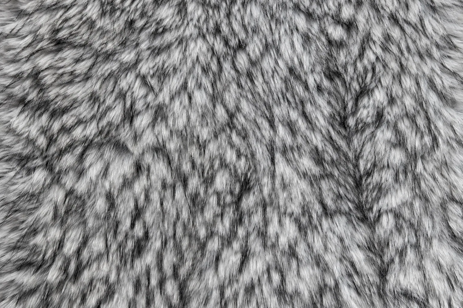 2-Tone Tipped Raccoon Faux Fur Fabric - pile surface